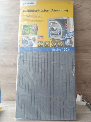 Aislamiento para persianas, 2 piezas con 25 mm de