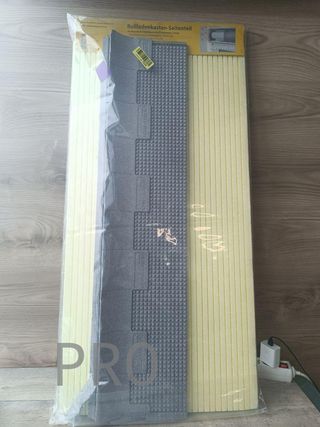 Aislamiento para persianas, 2 piezas con 25 mm de