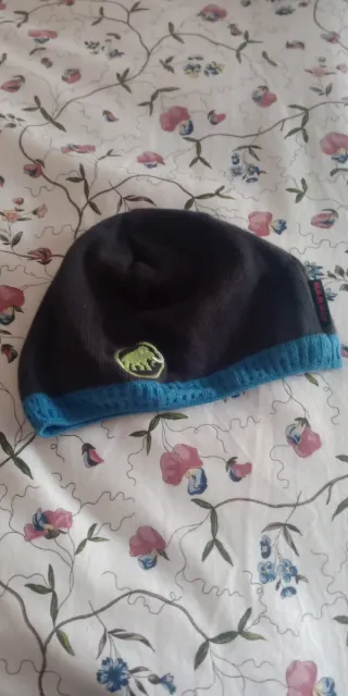 Gorro Mammut Negro y Azul