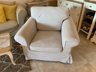 2 Sillones Ikea Tela Beige