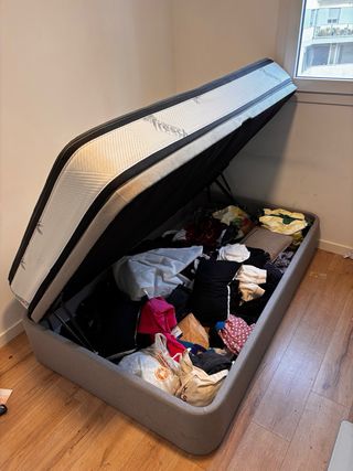 Cama 120x190 + Colchón Casi Nuevo