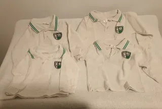 Polo uniforme manga larga talla 0