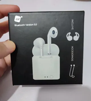 Auriculares Bluetooth NK V5.0 Blancos