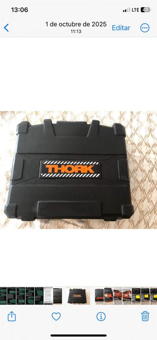 Maletín THORK para herramientas