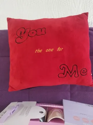 Set 2 Tazas Corazón y Cojín You