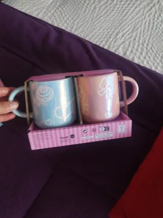 Set 2 Tazas Corazón y Cojín You