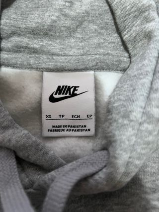 Sudadera Nike Gris Talla XS
