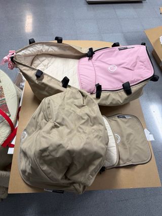 Carro de bebé Bugaboo camaleón 3,  rosa y beige