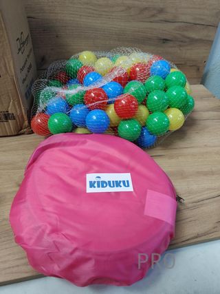 Tienda de campaña infantil con bolas - Kiduku