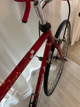 Bicicleta Clásica Peugeot Roja