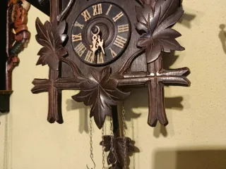 Reloj de cuco de madera reloj pared Selva Negra