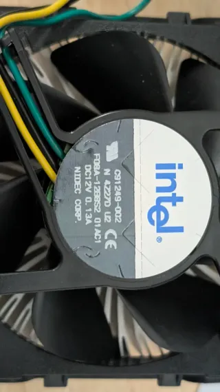 Ventilador disipador Intel Socket 478