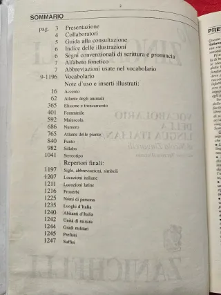 Zingarelli Minore - Vocabolario Della Lingua It...