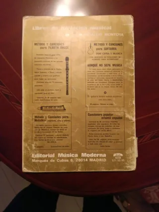 Canciones y Piezas Celebres para Flauta Dulce