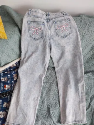 Pantalón vaquero Shein azul claro 12años