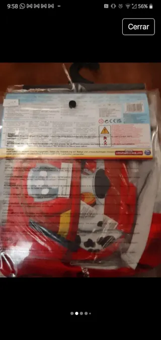 Disfraz Marshal Paw Patrol 4-6 años