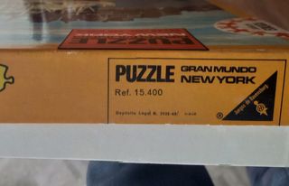 Puzzle Gran Mundo Nueva York 525 piezas