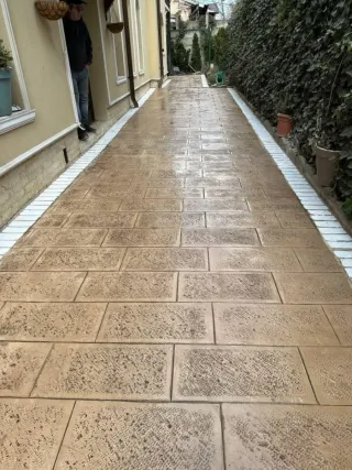 Suelos de hormigón impreso