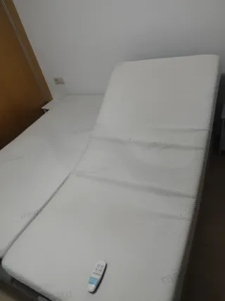 2 Camas Eléctricas Abatibles 190x90