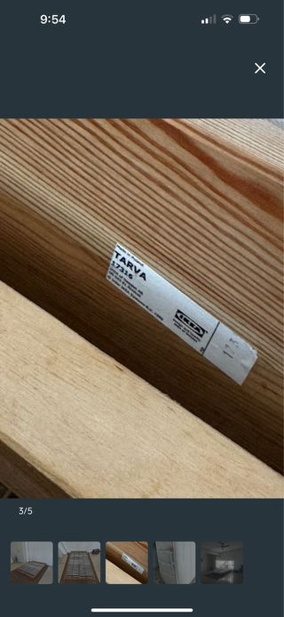 Cama Tatami Madera + Colchón Vesteroy