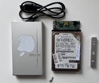 Linksys NSLU2 NAS (Slug) + Disco 80GB USB