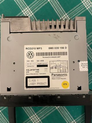 Lote 2 radios Volkswagen