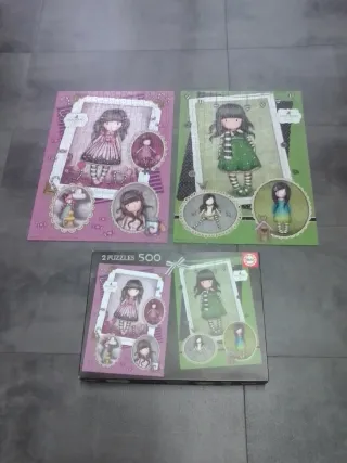 2 Puzzles Santoro 500 piezas