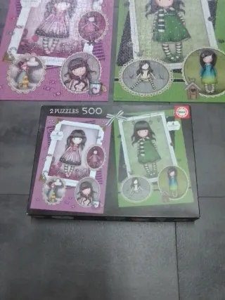 2 Puzzles Santoro 500 piezas