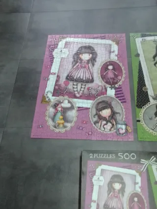 2 Puzzles Santoro 500 piezas