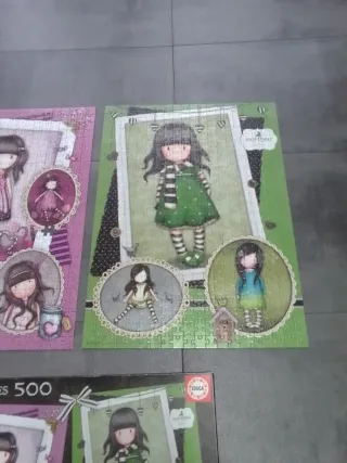 2 Puzzles Santoro 500 piezas