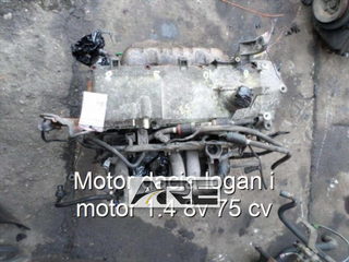 Motor dacia logan i motor 1.4 8v 75 cv.
