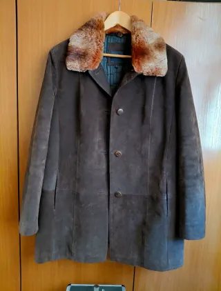 Abrigo Piel Marrón Gerome Mujer