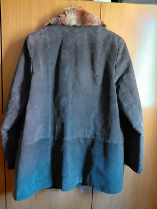 Abrigo Piel Marrón Gerome Mujer