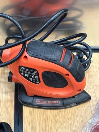 BLACK+DECKER Lijadora de detalles compacta de 55 W