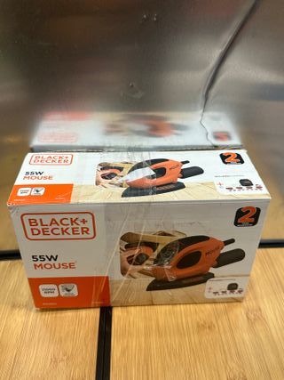 BLACK+DECKER Lijadora de detalles compacta de 55 W