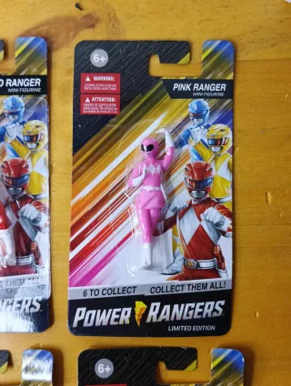 Power Rangers Mini Figure limited Edition complete