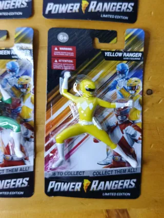 Power Rangers Mini Figure limited Edition complete
