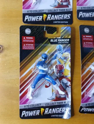 Power Rangers Mini Figure limited Edition complete
