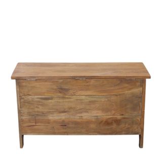 Baule Contenitore Legno Riciclato Massello 95 cm