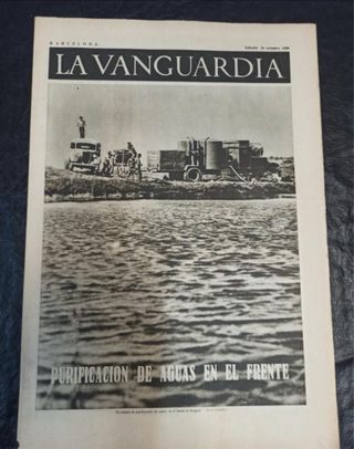 La vanguardia. Barcelona. 24 de octubre de 1936