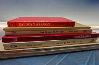 6 libros diferentes sobre Aragón