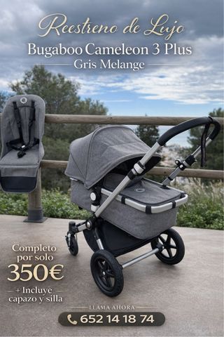 Bugaboo Cameleon 3 Plus Gris Melange