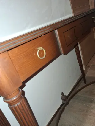 Mueble entradita de madera