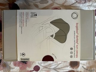 Capota Bugaboo Donkey color ruby red.