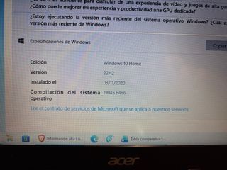 Acer Aspire E5 (Intel core i5 + SSD 256gb nuevo)