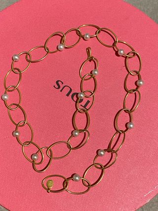 Collar Tous Oro 18kl Perlas Descatalogado