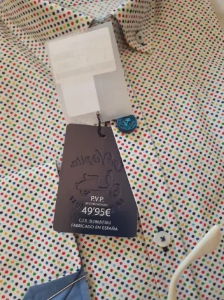 Camisa La Vespita Hombre Talla L