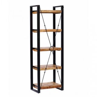 Libreria Industrial Mango 5 Ripiani 180 cm Metallo