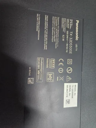 TV Panasonic Viera 32'' con mando