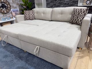 Sofá Cama Chaise Longue Reversible Indigo 220cm